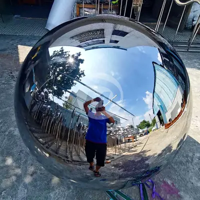 1200mm Giant 316L Stainless Steel Sphere detail 2