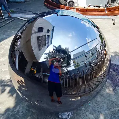 1200mm Giant 316L Stainless Steel Sphere detail 4