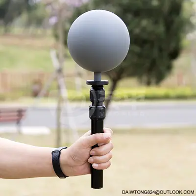 12.6cm HDRI VFX Ball Chrome Grey Ball detail 4