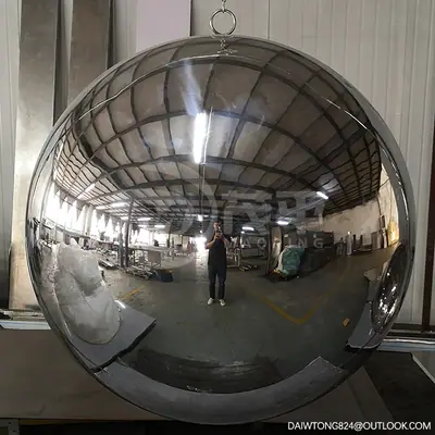1400mm aisi304 Large Hollow Stainless Steel Sphere detail 2