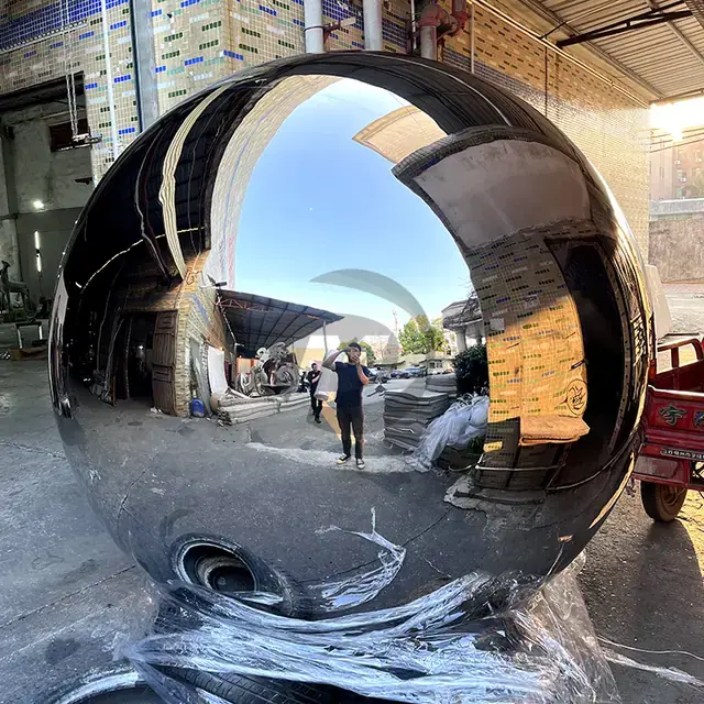2000mm Large Mirror Stainless Steel Hollow Sphere