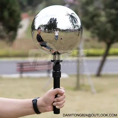 20cm HDRI VFX Ball Chrome Grey Ball detail 2