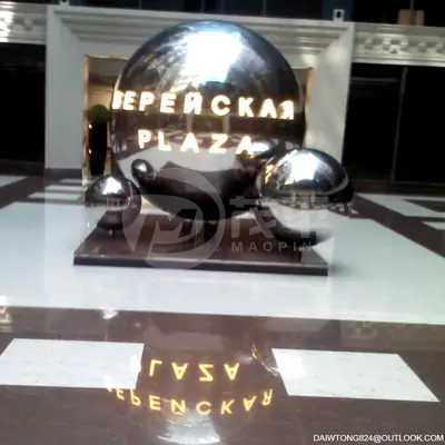 2100mm Large Stainless Steel Hollow Sphere detail 2