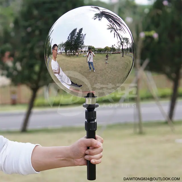 25cm HDRI VFX Ball Chrome Grey Ball