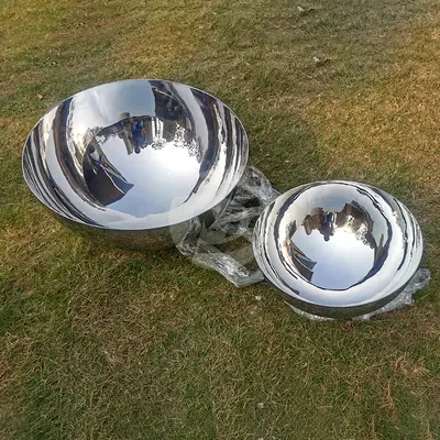 300mm 500mm Stainless Steel Double Sided Polished Hemisphere detail 2