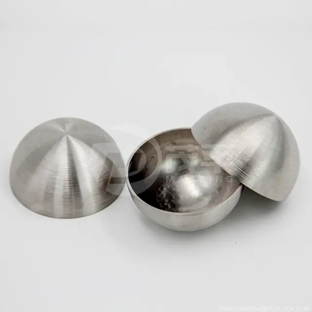 5 Inch Stamped Metal Brush Hemisphere