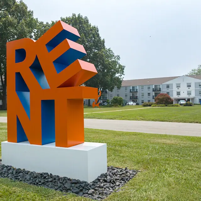 Aluminium Letter Sculpture