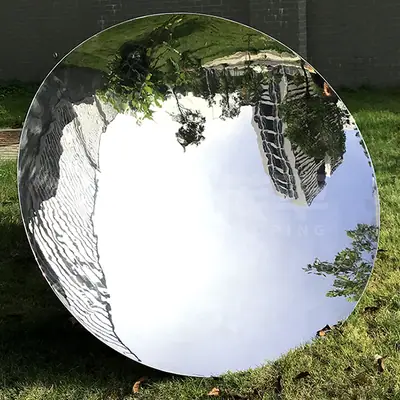 Hot Sale Art Mirror Stainless Steel Wall Sculpture detail 2