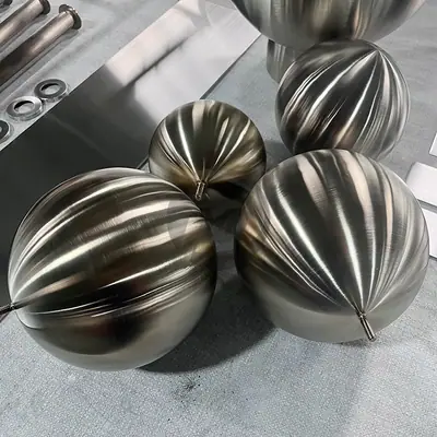 Sand Surface Brush Metal Stainless Steel Ball detail 4