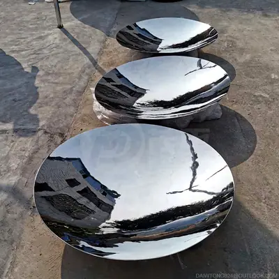 Circular Concave Mirror detail 5