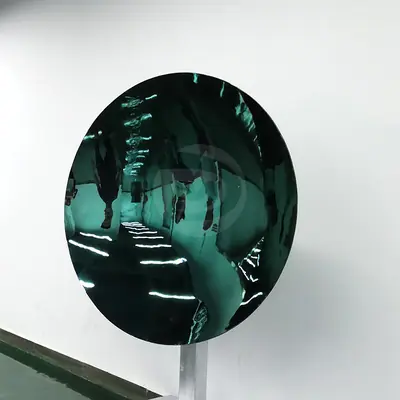 Color Polished Mirror Stainless Steel Circular Concave Disc detail 4