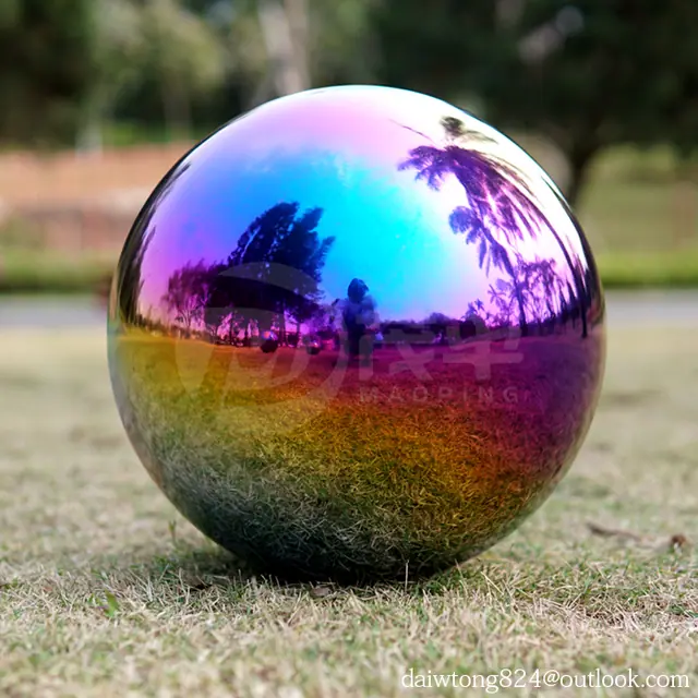 100mm Stainless Steel Colored Hollow Balls