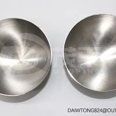 Brushed Stainless Steel Hemisphere Metal Hemisphere detail 3