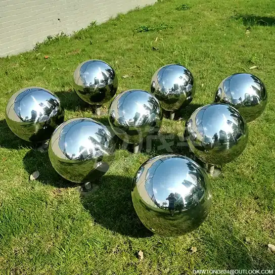 Gazing Balls Garden Stainless Steel Mirror Sphere