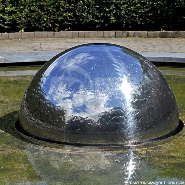 Large Mirror Stainless Steel Dome Hemisphere