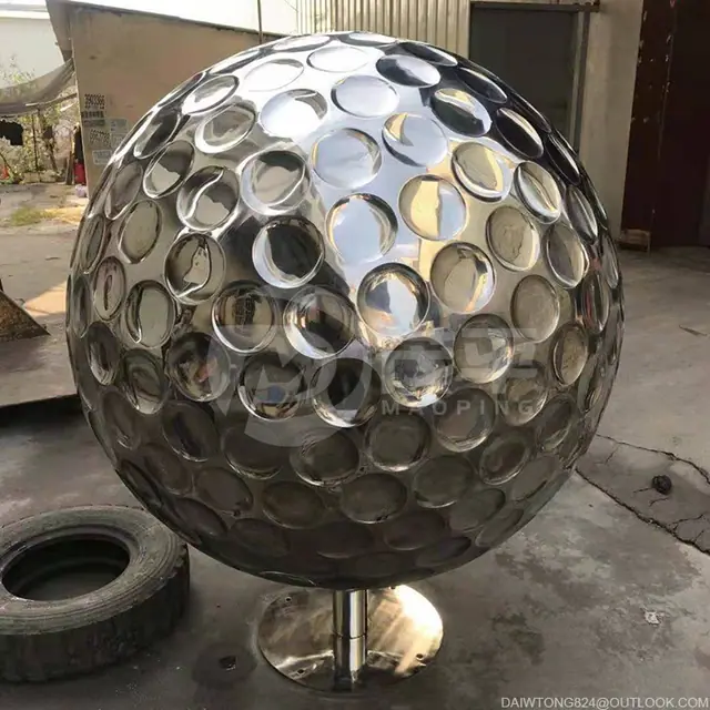 Stainless Steel Golf Ball