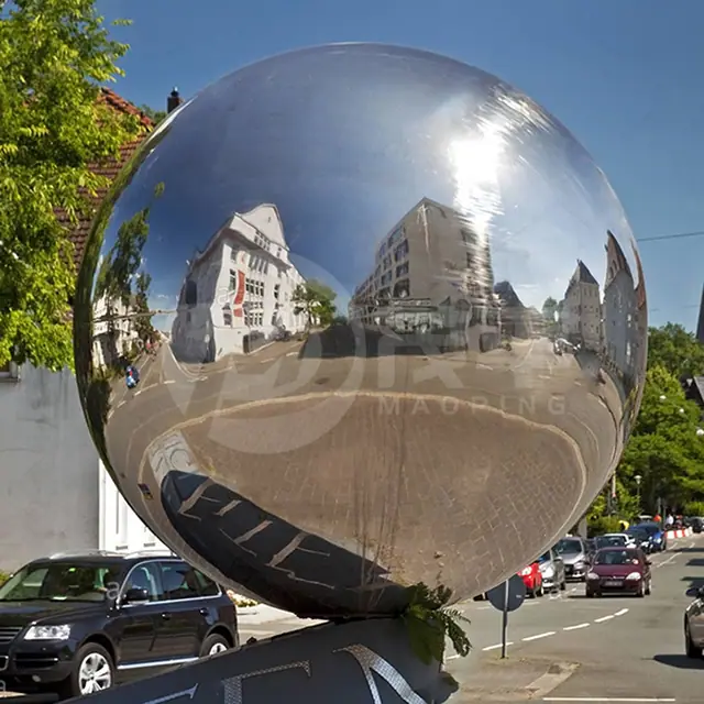2000mm Large Metal Garden Spheres Stainless Steel Hollow Sphere