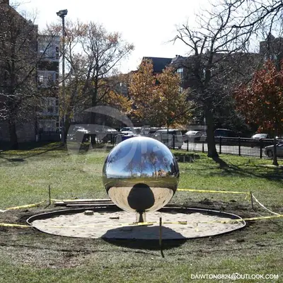 2200mm Large Stainless Steel Hollow Sphere detail 2