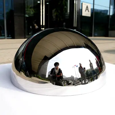 Mirror Polish 12 Inch 24 Inch 36 Inch 48 Inchsteel Hemisphere detail 3