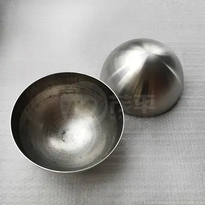 12 Inch 24 Inch 36 Inch Steel Hemisphere Brushed Metal Dome detail 2