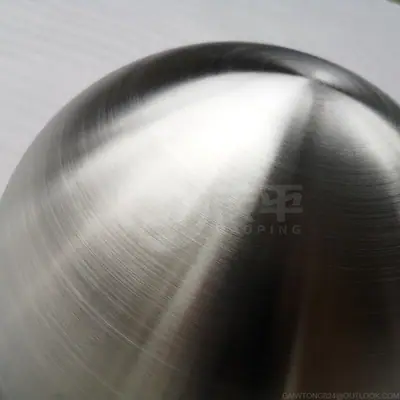 12 Inch 24 Inch 36 Inch Steel Hemisphere Brushed Metal Dome detail 3