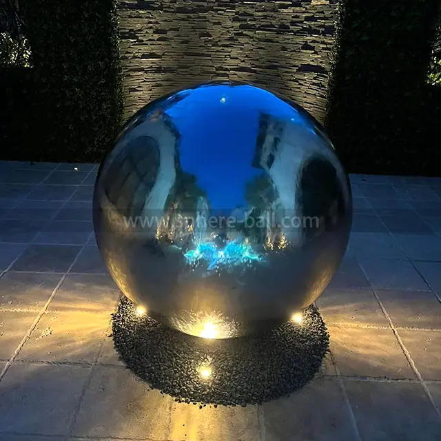 1500 mm Sphere Water Feature in Michigan