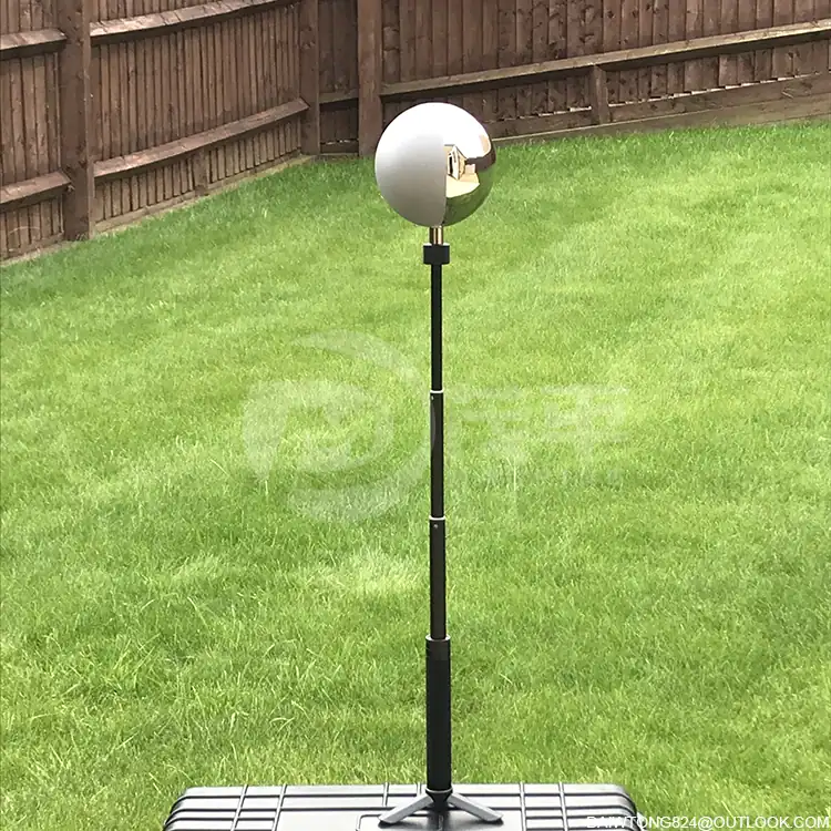 12.6cm VFX Ball Half Mirror and Half Grey Ball