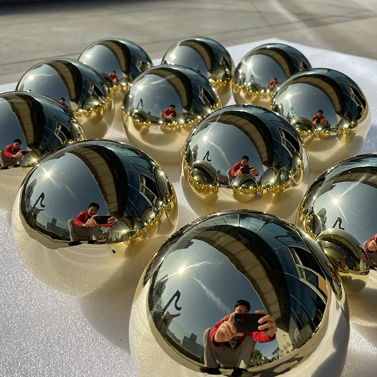 127mm Mirror Brass Ball Hollow Brass Balls