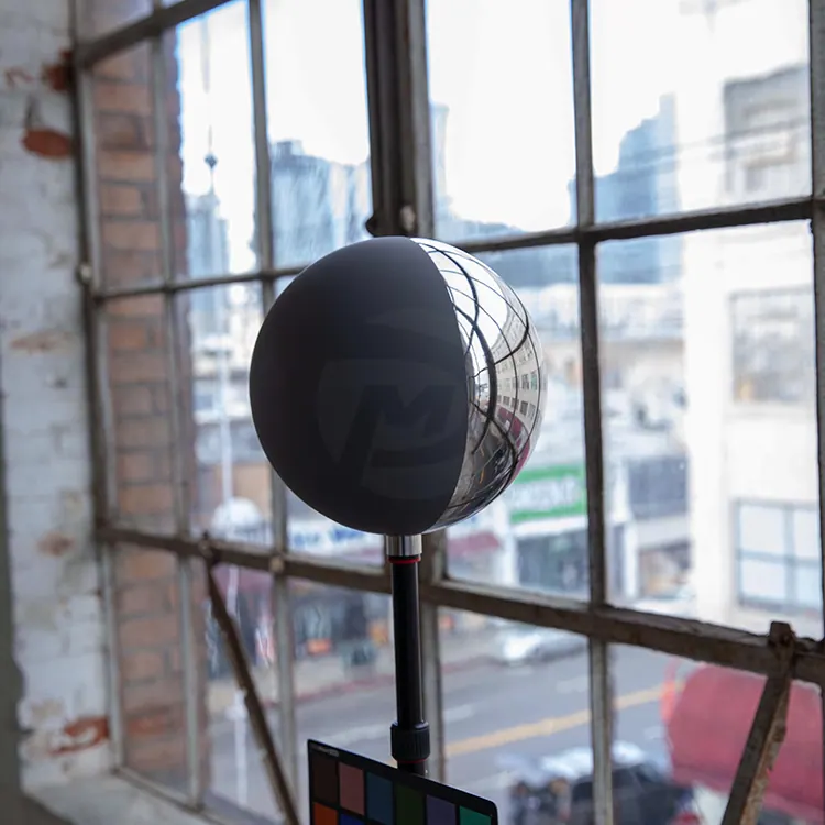 20cm Chrome/grey Ball VFX Ball