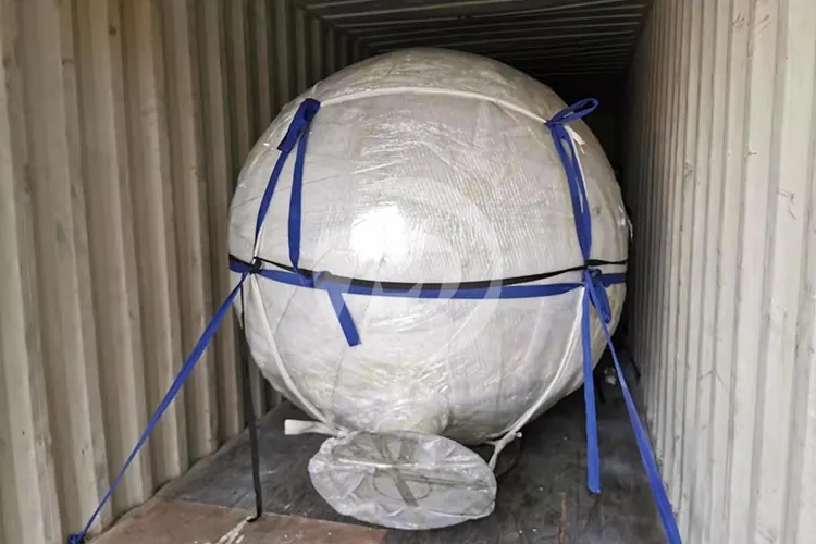 Three Giant Cricket Spheres in Australia, view 2