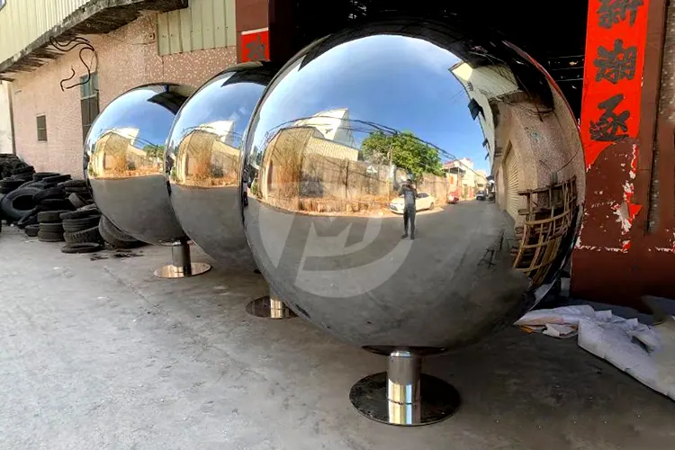 Three Giant Cricket Spheres in Australia
