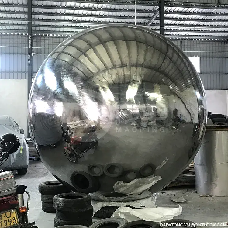 3000mm aisi316l Large Stainless Steel Hollow Sphere
