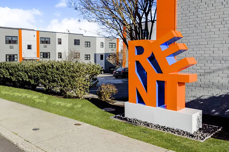 Aluminium Letter Sculpture, view 2