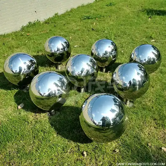 Gazing Balls Garden Stainless Steel Mirror Sphere