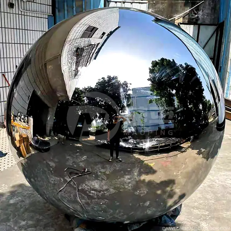 Large Metal Spheres Large Chrome Stainless Steel Hollow Balls Stainless Steel Ball