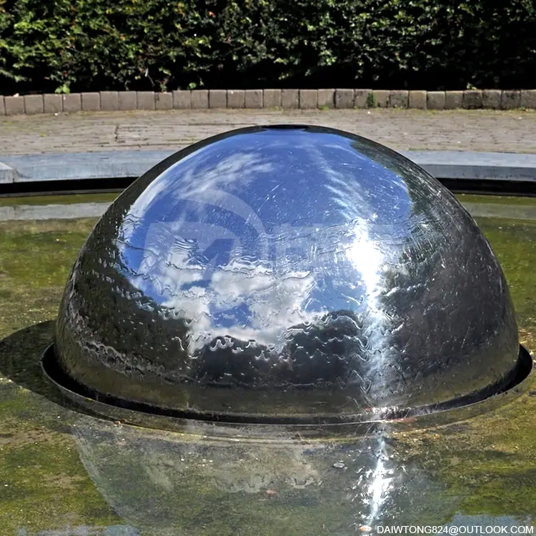 Large Mirror Stainless Steel Dome Hemisphere