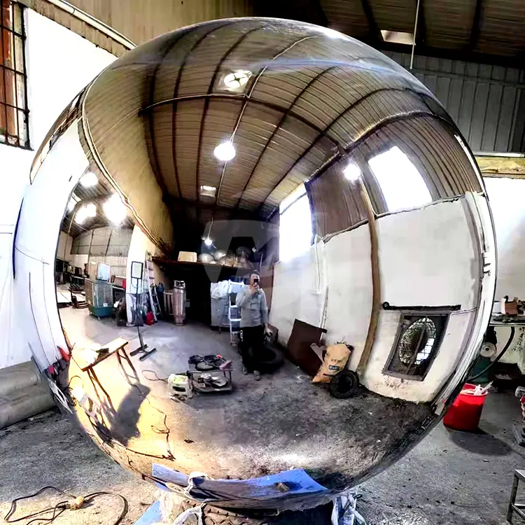 Large Sizes 10′ Foot Diameter Stainless Steel Sphere