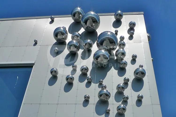 148 Piece Ball Wall in Norway, view 3