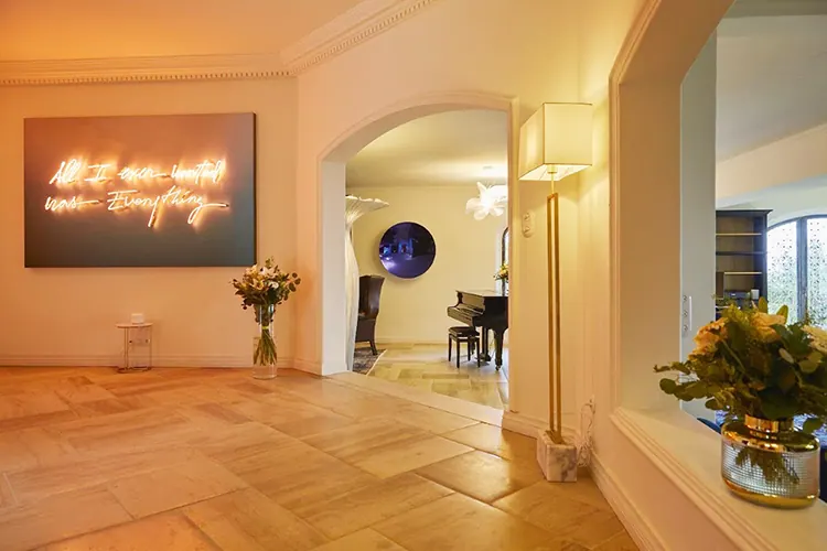 Three Concave Wall Discs in France