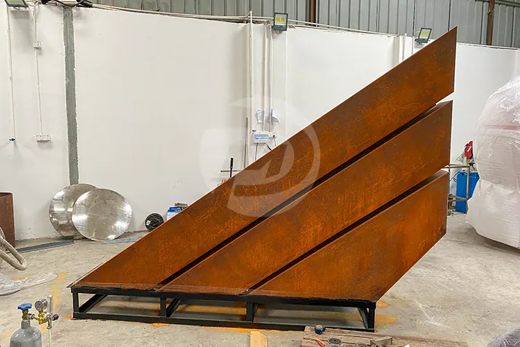 Corten Steel Landscape Sculptures, view 3