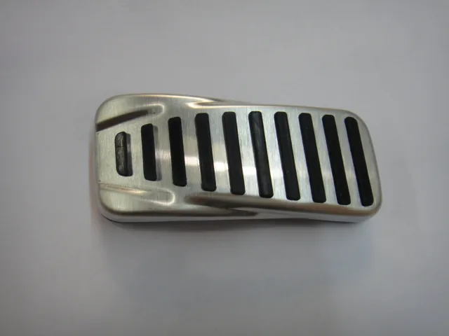 FIAT ETC SPORT PAD — narrow stainless face with five slim rubber slots