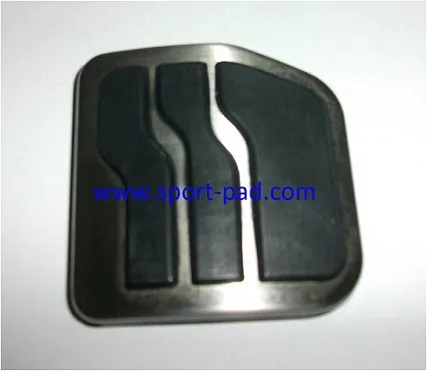 Ford CD4 Brake Manual Pad — curved black-and-stainless face, narrow manual-pedal width