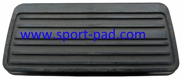 Rubber Pad 11 — trapezoid pad with a dense diamond lattice