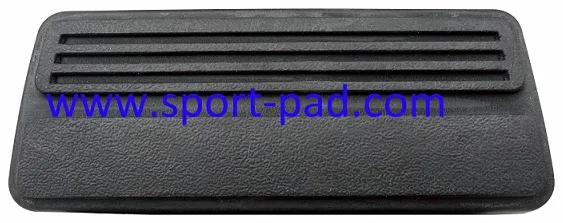 Rubber Pad 13 — wide rectangular pad with fine ribs across the full face