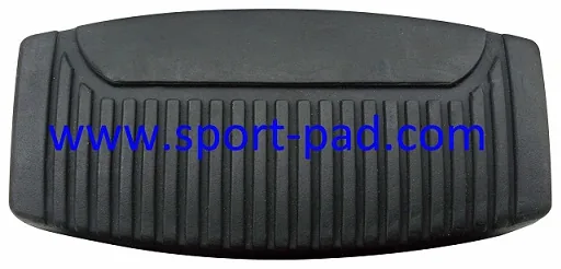 Rubber Pad 14 — elongated barrel-shaped pad with fine ribbing