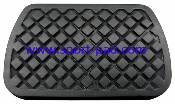 Rubber Pad 19 — square pad with a fine diamond lattice inside a plain margin