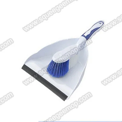 Plastic Serrated Edges Dustpan and Brush 8051