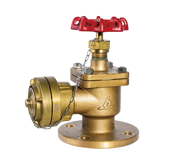 Marine Fire Hydrant Valve Bronze/Steel/Copper with Cover in Ship/Vessel/Boat