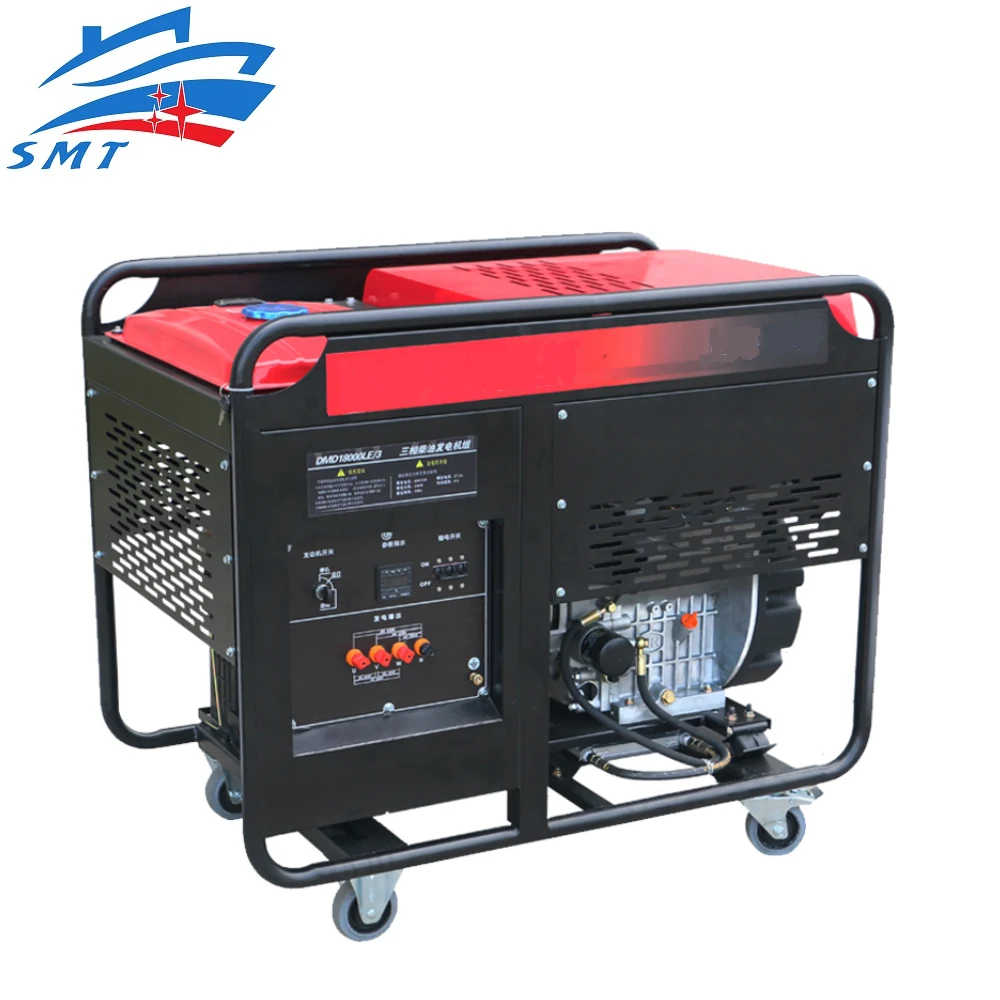 Marine Diesel Generator Set 5kw 10kw Portable Single Phase Silent Electric Gasoline Generator Set