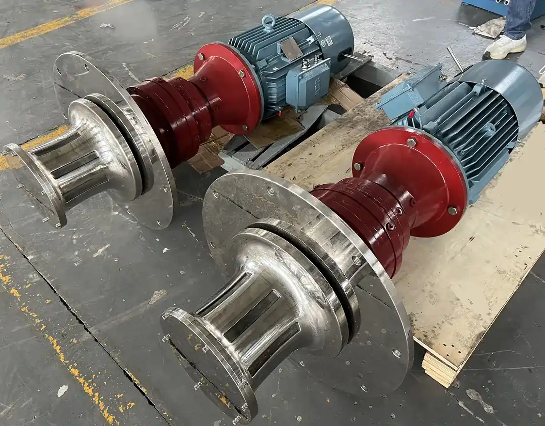 Marine Parts Boat Stainless Steel 20kn Hydraulic Electric Anchor Capstan assembly detail